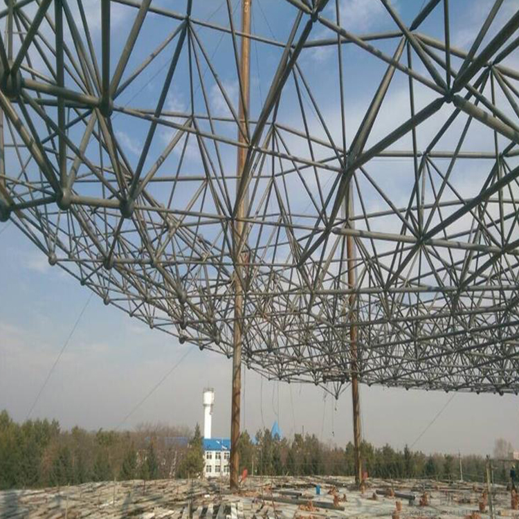 安徽球形网架钢结构施工方案